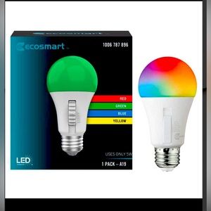 Ecosmart A19 Color Changing LED Party
Light